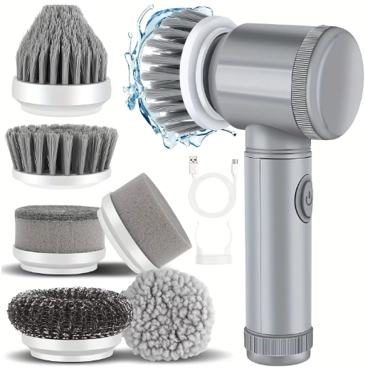 PowerSpin™ cordless electric spin scrubber cleaning brush