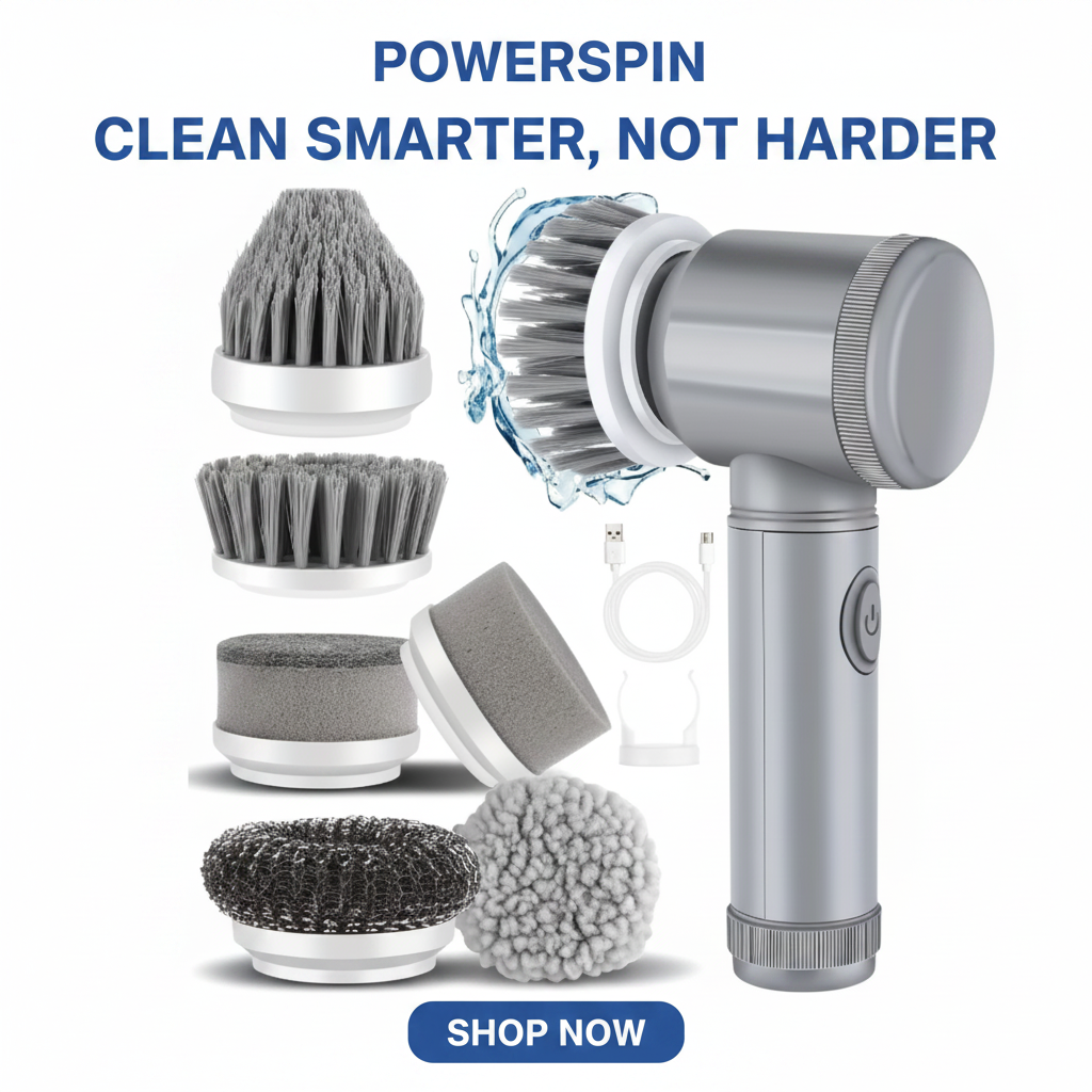PowerSpin™ Cleaning Brush